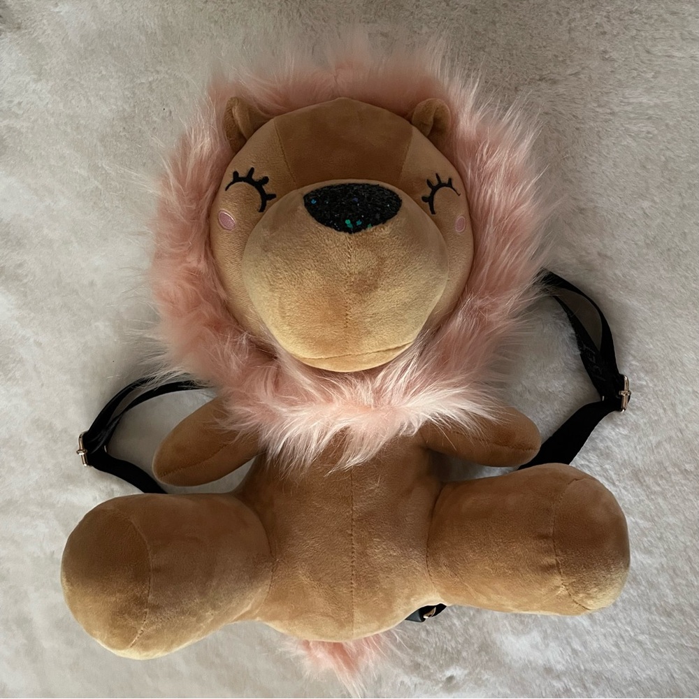 Betsey Johnson Lion Backpack Purse